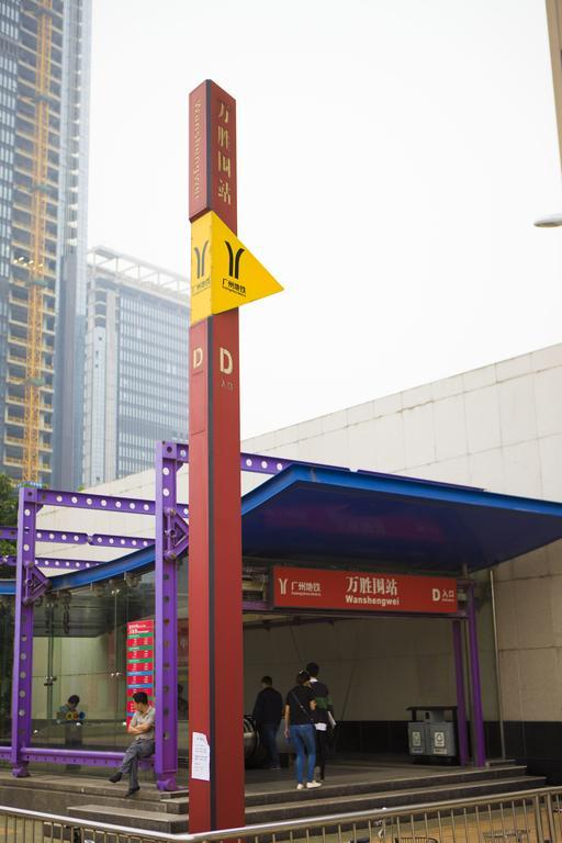 Guangzhou Yi Long International Apartment Buitenkant foto